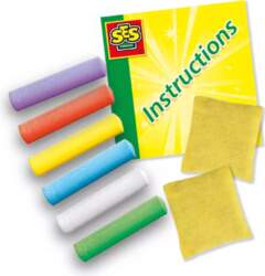 SES Creative Playground chalk 6 pack