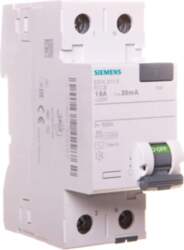 Siemens Difference switch 2P 16A 0