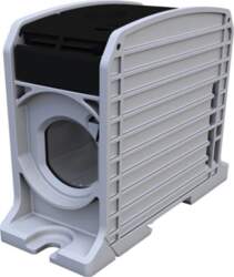 Simet Al/Cu threaded rail connector STB