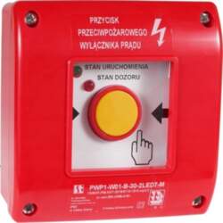 Spamel Manual fire protection switch PWP1