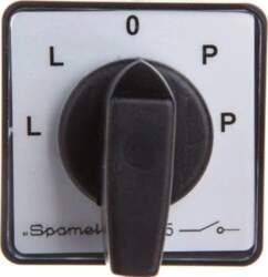 Spamel Reversible Dahlander cam switch 3P
