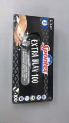 Spontex disposable gloves Extra Black 100