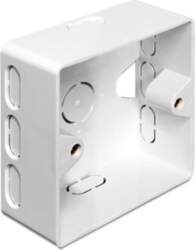 Surface-mounted housing for Keystone / network
