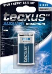 Tecxus 6LR61 1-BL Single-use battery 9V
