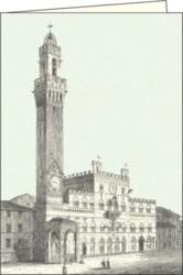 Ticket with envelope ITW 012 Siena