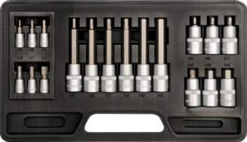 YATO BIT SOCKET SET 18PCS: HEX