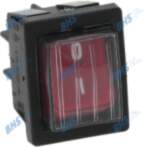 LF BIPOLAR SWITCH RED 16A 250V