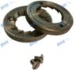 Grinding discs set 2-hole