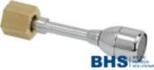 LF Complete chrome-plated water pipe