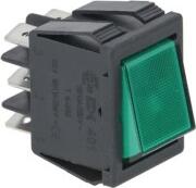 LF CHANGEOVER SWITCH 2 POLE GREEN