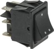 LF CHANGEOVER SWITCH 2 POLE BLACK