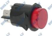 LF RED BIPOLAR SWITCH 16A 250V