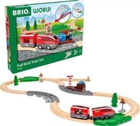 Brio Komplekts Pull Back Train