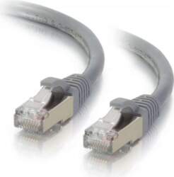 Cbl/15m CAT6A Shielded Patch Cable Grey