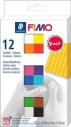 Fimo Plastilīns Basic 12 krāsu