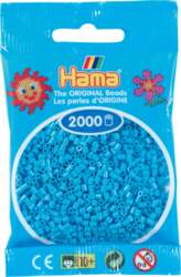 Hama mini beads 2000 pcs. azure