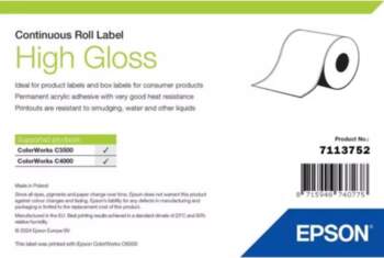 HIGH GLOSS LABEL CONTINUOUS