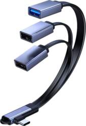 Kabelis Usb Microconnect Usb-c Angled Splitter