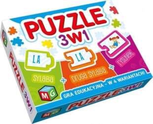 Multi Spēle Puzzle 3in1