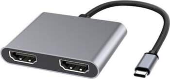 Stacija/replikators Microconnect Usb-c (usb3.1chdmix2)