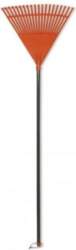 Brightsign Leaf rake with handle orange