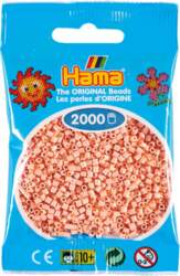 Hama mini beads 2000 pcs. light