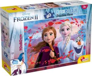 Lisciani Puzzle Supermaxi 60 Divpusējs Frozen