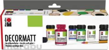 Marabu Decormatt basic set 6x15ml