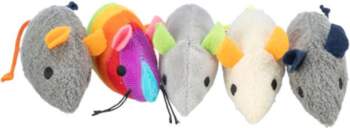 Mouse, plush, catnip, 7 cm