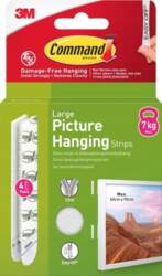 3M 3M Command Strips Large 4pcs