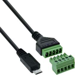 Adapteris Usb Delock Inline 92504c Micro