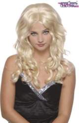Aster Peruka Gara Blond Z Lokami