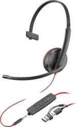Austiņas Poly Poly Blackwire 3215 -