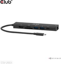 Club3d Csv-2553 Huby I Koncentratory Usb