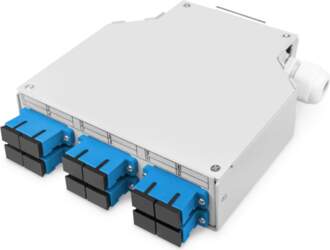 FIBER OPTIC DIN RAIL BOX OS2
