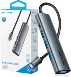 Hub Usb Vention Hub 5in1 Usb-c