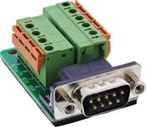 InLine InLine® Terminalblock D-Sub 9 Stecker