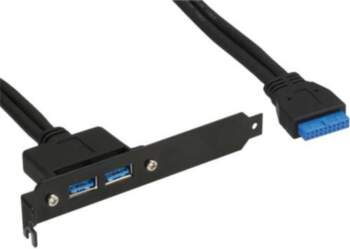 Inline Kronšteins 2x Usb 3.0
