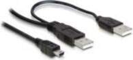 Kabelis Usb Delock Miniusb - 2x