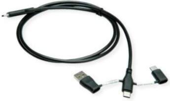 Kabelis Usb Roline Usb-a + Usb-c