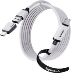 Kabelis Usb Usb-a + Usb-c Type-c