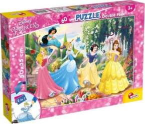 Lisciani Puzzle Divpusējs Plus 60 Princess