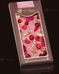 M.pelczar Chocolatier šokolāde Rozā Ruby