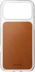 Nomad Nomad Clear Leather Case, saddle