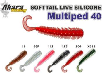 Silikons Māneklis Akara Mini Softtail «multiped»