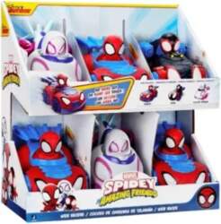 SPIDEY WEB RACERS ASS - assorted