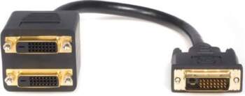 Startech 0.3m Melns (dvispl1dd)