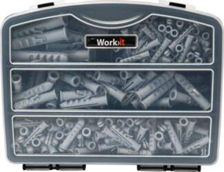 Work-it Work>it® assorterede plugs i sortimentskasse