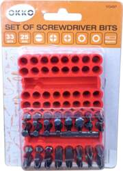 33PC SCREWDRIVER BITS SET