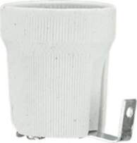 CERAMIC BULB SOCKET WITH HOLDER E27